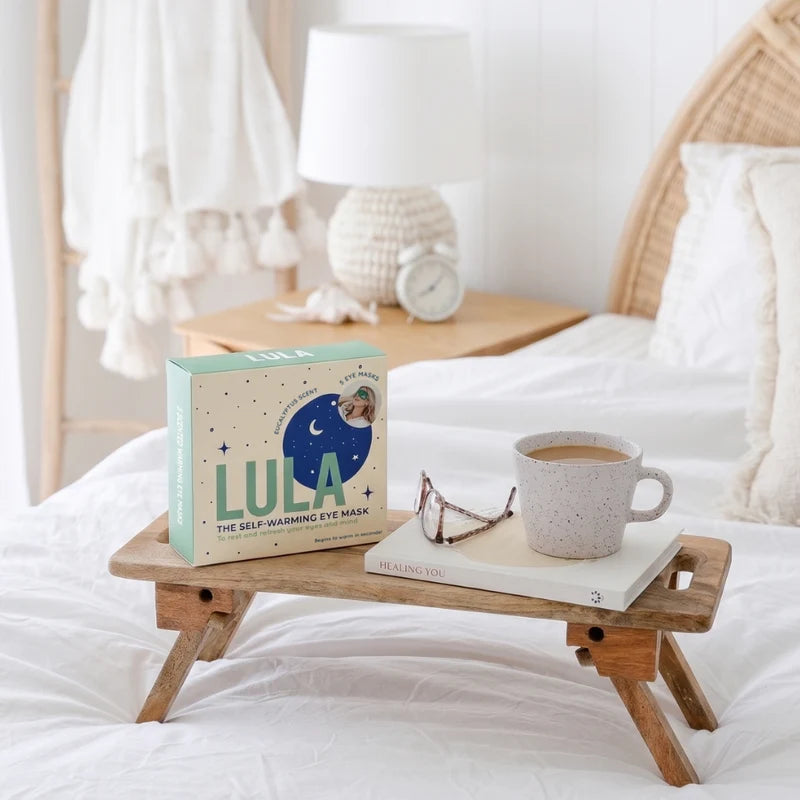LULA - EUCALYPTUS AND TEA TREE SELF-WARMING EYE MASK (5 MASKS)