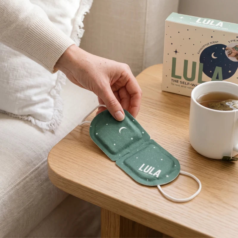 LULA - EUCALYPTUS AND TEA TREE SELF-WARMING EYE MASK (5 MASKS)