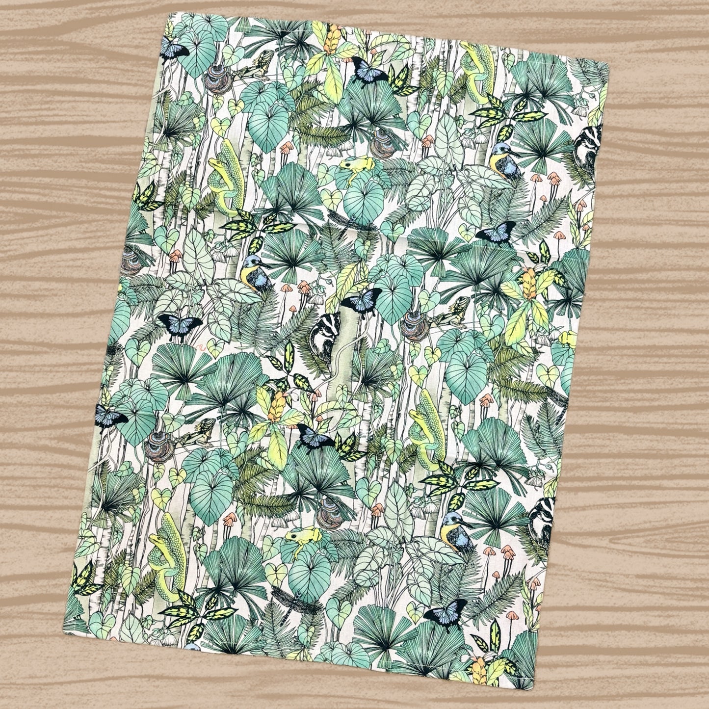 THE SCENIC ROUTE - "DAINTREE"- Cotton Art Tea Towel