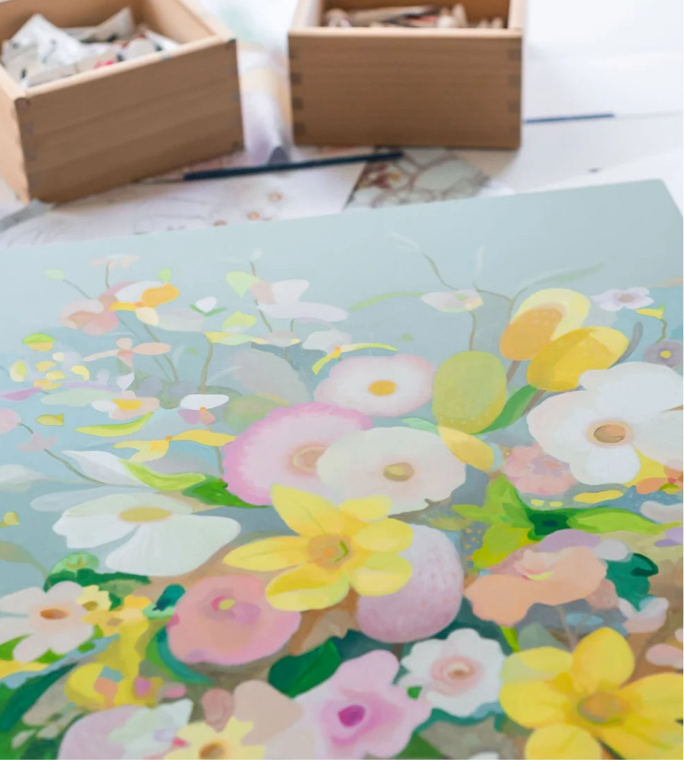 CLAIRE ISHINO- MEDIUM LIMITED EDITION A5 PRINTS- THE FEELING OF SPRING