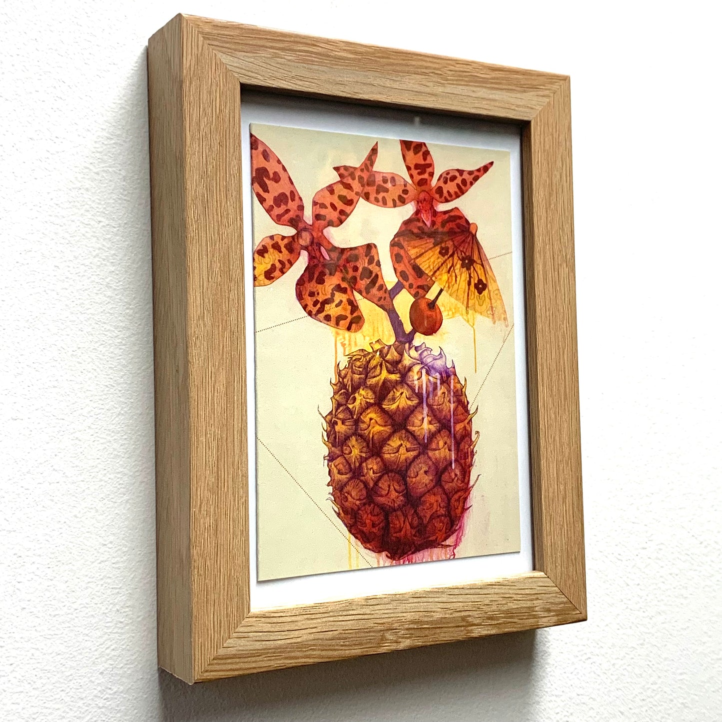 HANNAH MURRAY - "Tropicalia #2- Pineapple" Framed Image