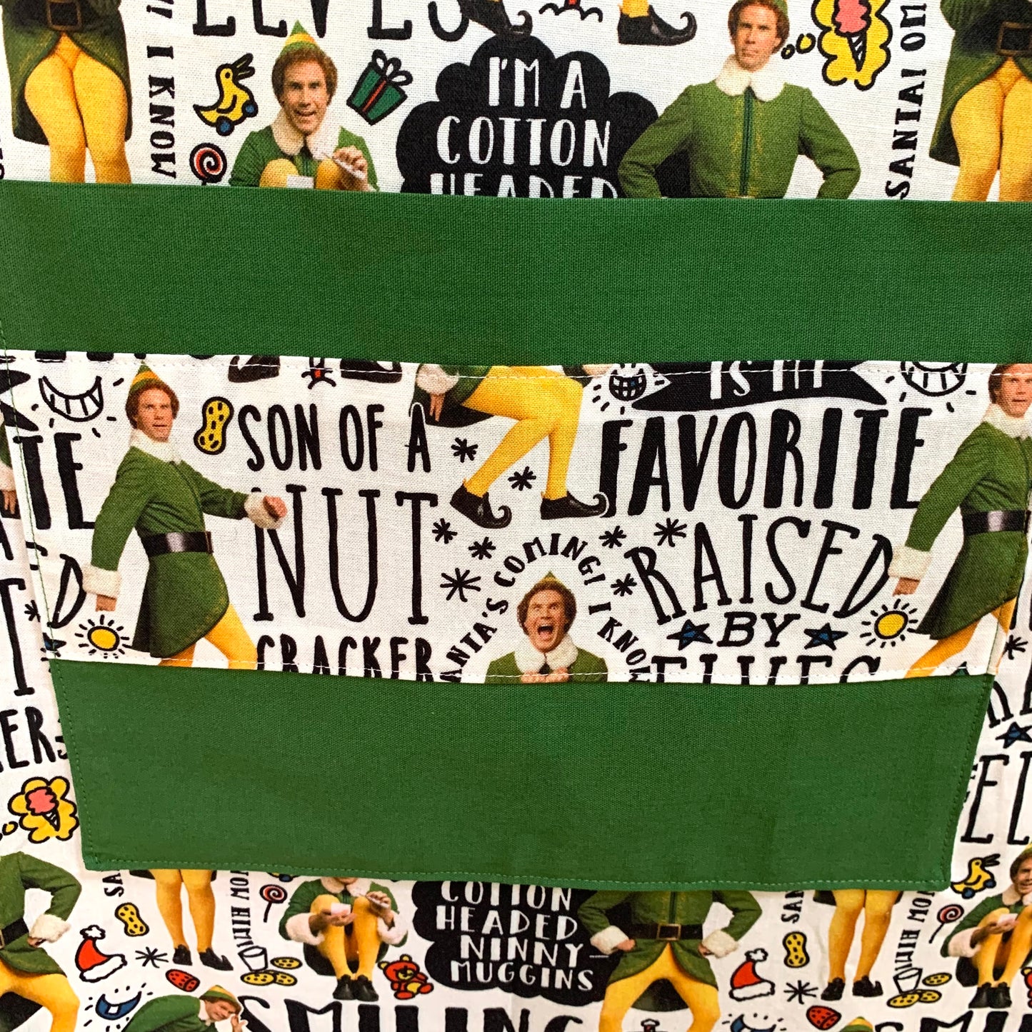 MUMMA WHOOPEE - "Buddy the Elf" Christmas Apron