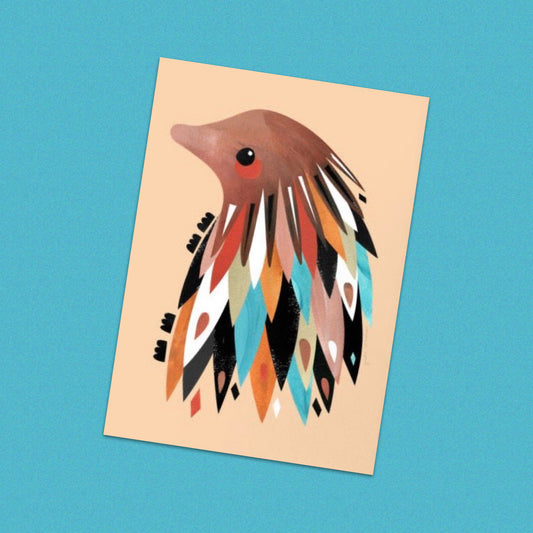 PETE CROMER - ECHIDNA A4 FINE ART PRINT