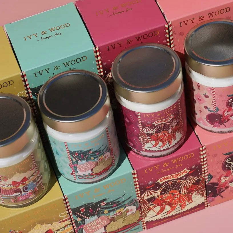 IVY & WOOD - "Gingerbread"-Limited Edition Christmas Candle