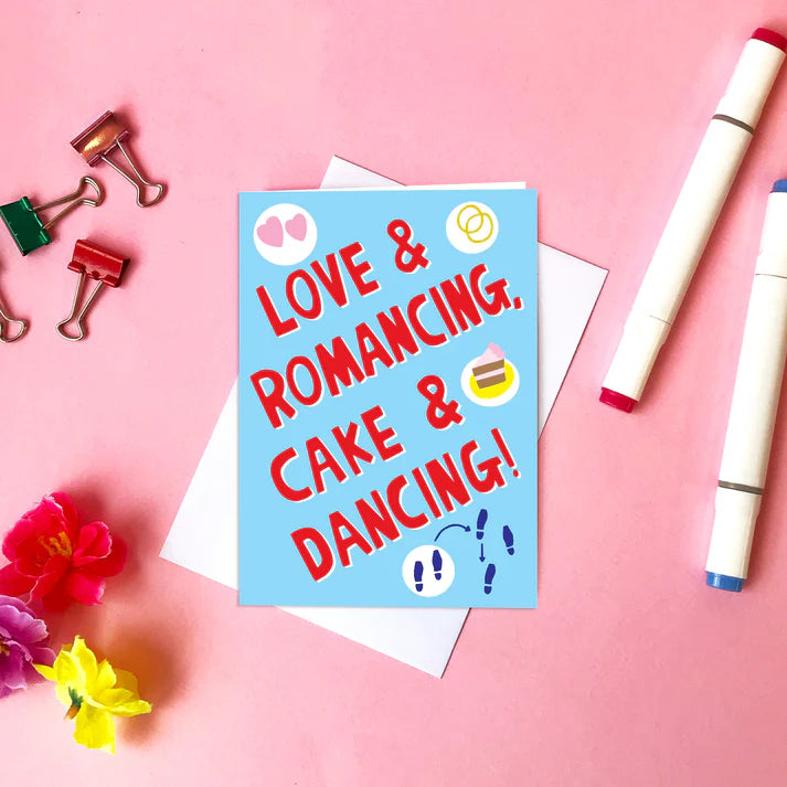 ABLE & GAME- Love & Romancing- Engagement/Wedding Card