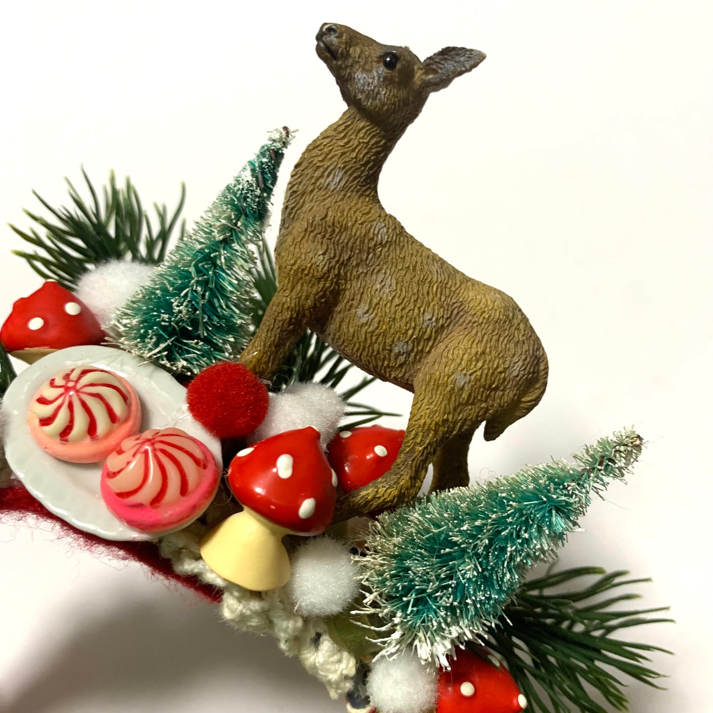 THIS BIRD HAS FLOWN- "WOODLAND DEER" MEDIUM CHRISTMAS HEADBAND