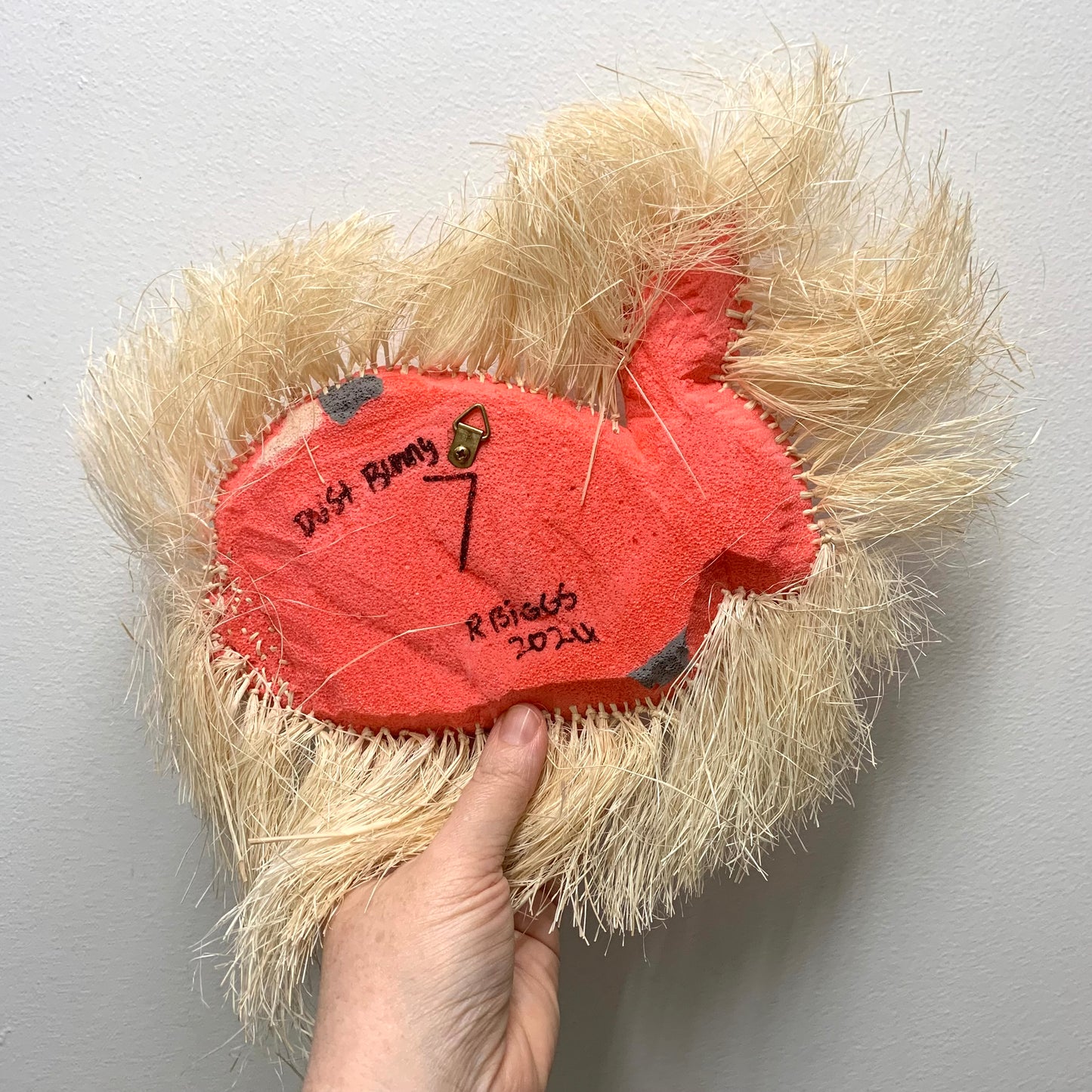 RAEWYN BIGGS ARTWORK - Dust Bunny #7- A Tidy House Exhibition Series