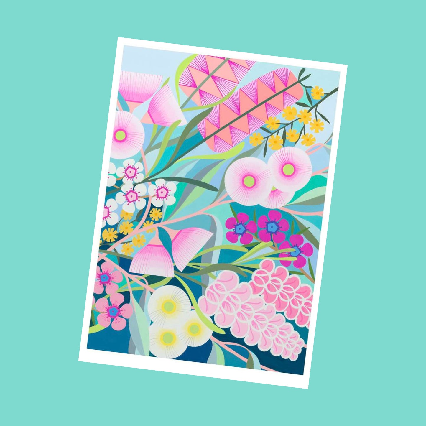 CLAIRE ISHINO- SMALL LIMITED EDITION A5 PRINTS- Australian Garden