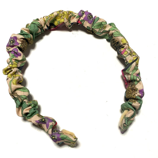 THIS BIRD HAS FLOWN -  "Blue Wren" - SMALL SCRUNCHIE HEADBANDS