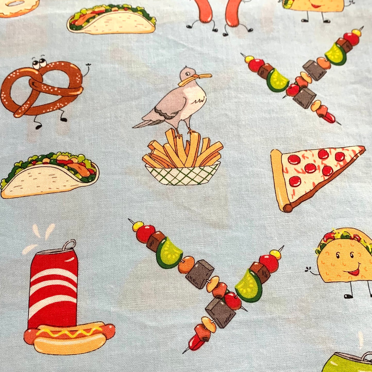 MUMMA WHOOPEE - "Funny Foods" REGULAR SCRUNCHIES