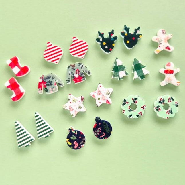 MAKIN' WHOOPEE - "Mix & Match #1"- CHRISTMAS 5x STUD PACK