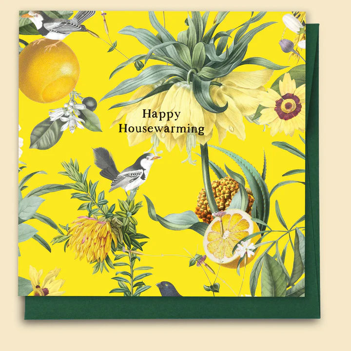 PAPERNEST - "Housewarming Birds & Lemons" Greeting Card