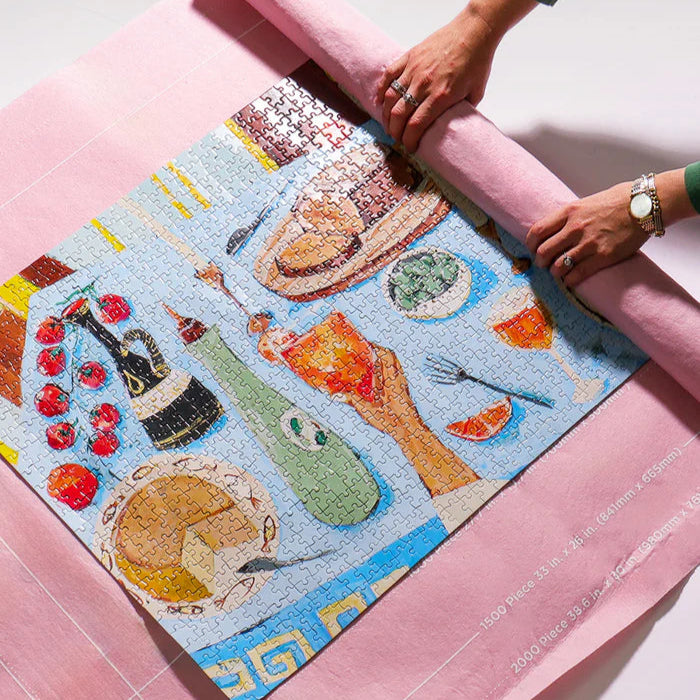 JOURNEY OF SOMETHING - Jigsaw Puzzle Felt Roll