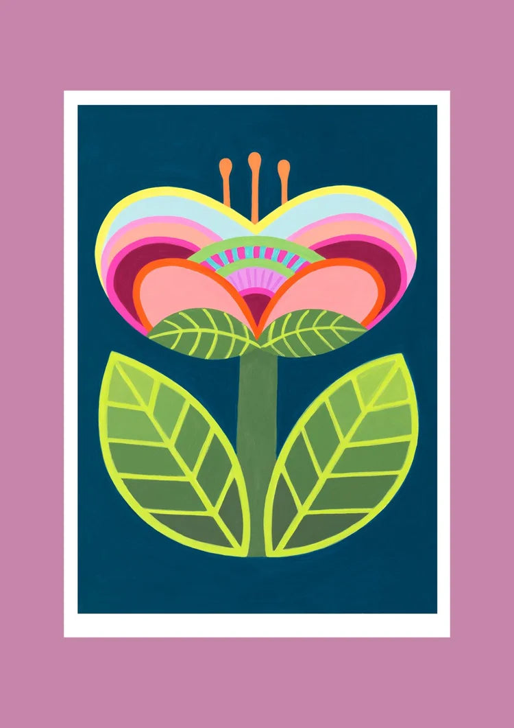 CLAIRE ISHINO- MEDIUM LIMITED EDITION A5 PRINTS- FLOWER BEFORE SLEEP
