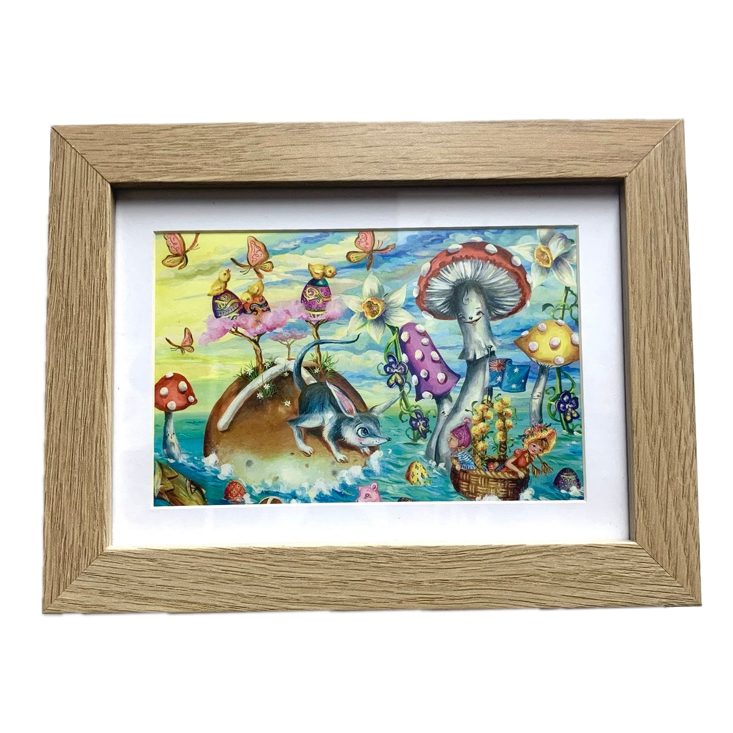 HAYLEY GILLESPIE - "Easter Bun-ny Bilby" Framed Image