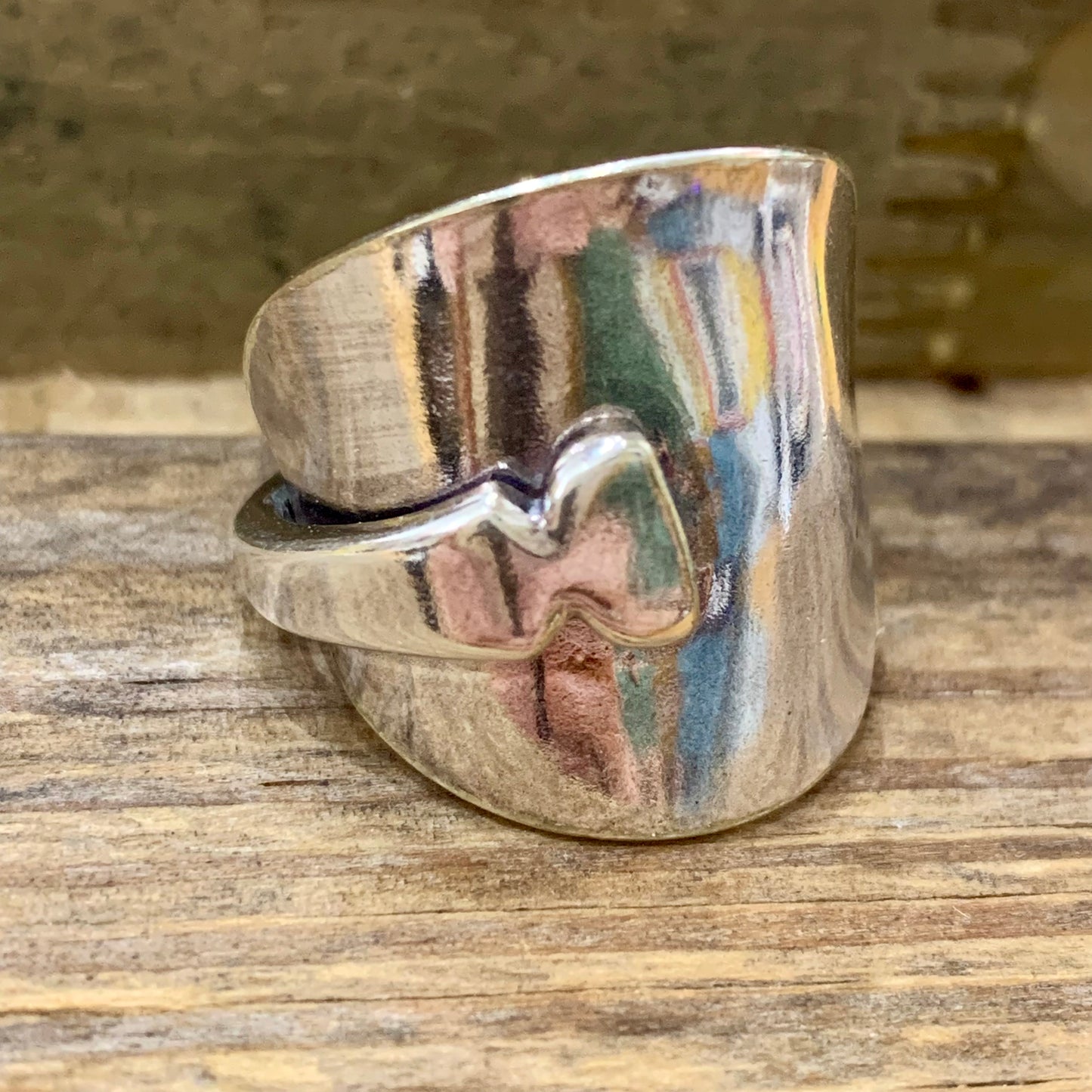 MOLLY MADE- Saddle Spoon Ring #3- End