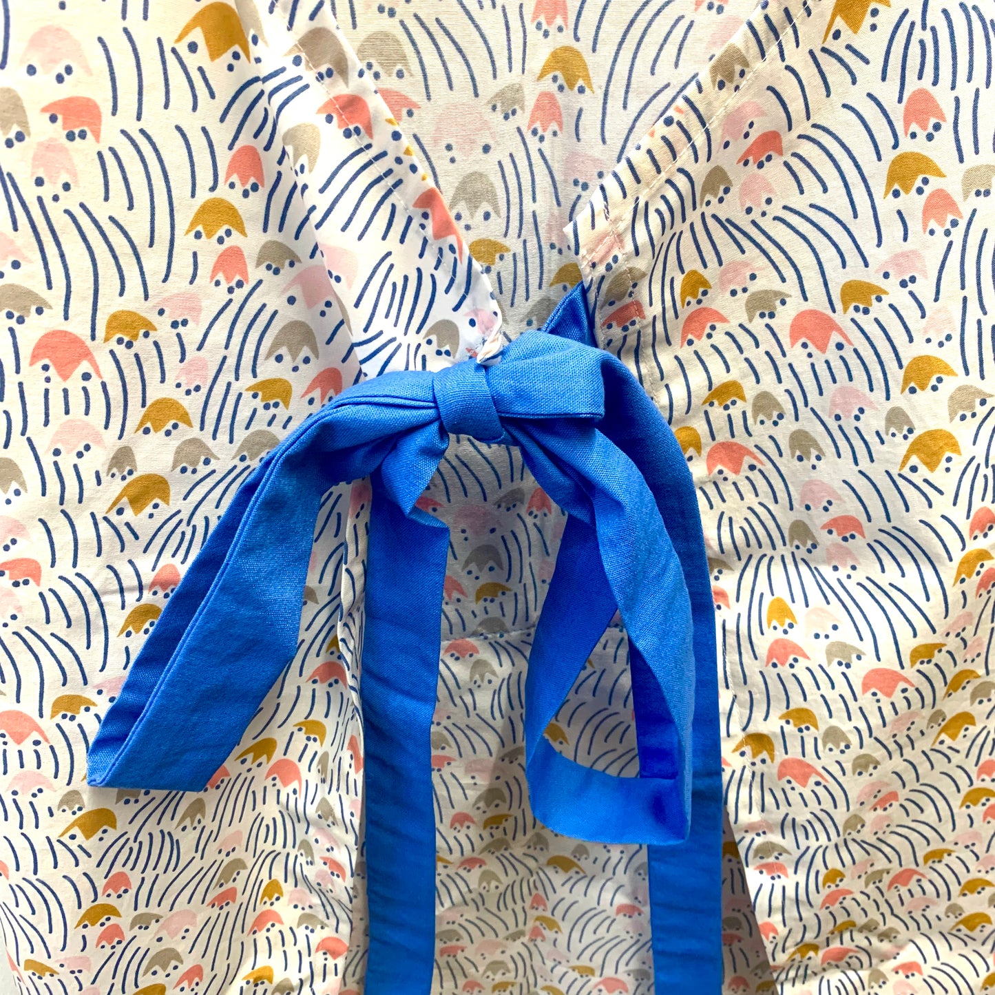 MAKIN' WHOOPEE - "Tulips" FABRIC APRON- Japanese Fabric