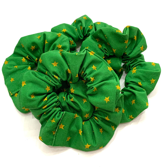 MAKIN' WHOOPEE - Regular “Green Stars” SCRUNCHIE