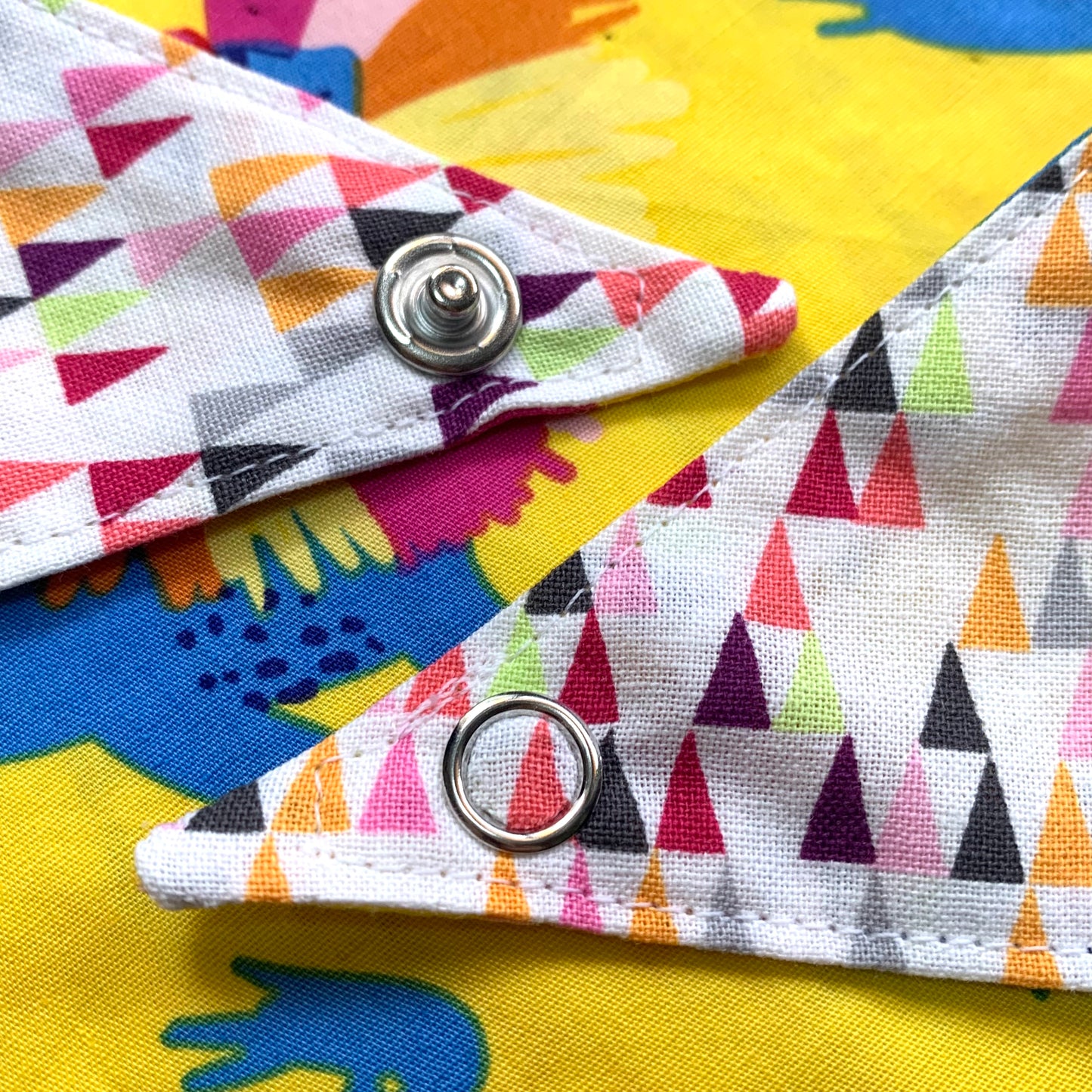 MAKIN' WHOOPEE - Small Pet Bandana- Frilled Necked Lizard & Splotches