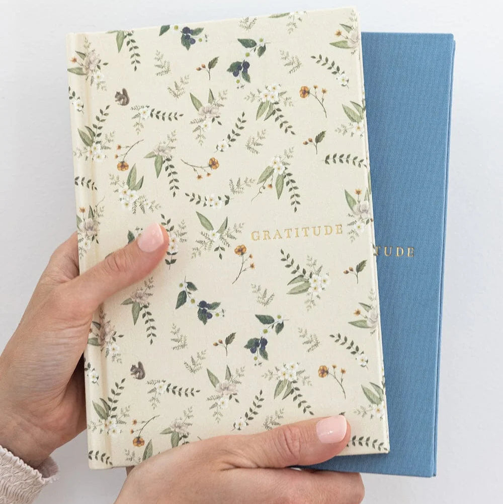 BESPOKE LETTERPRESS - Gratitude Journal - Button Fern