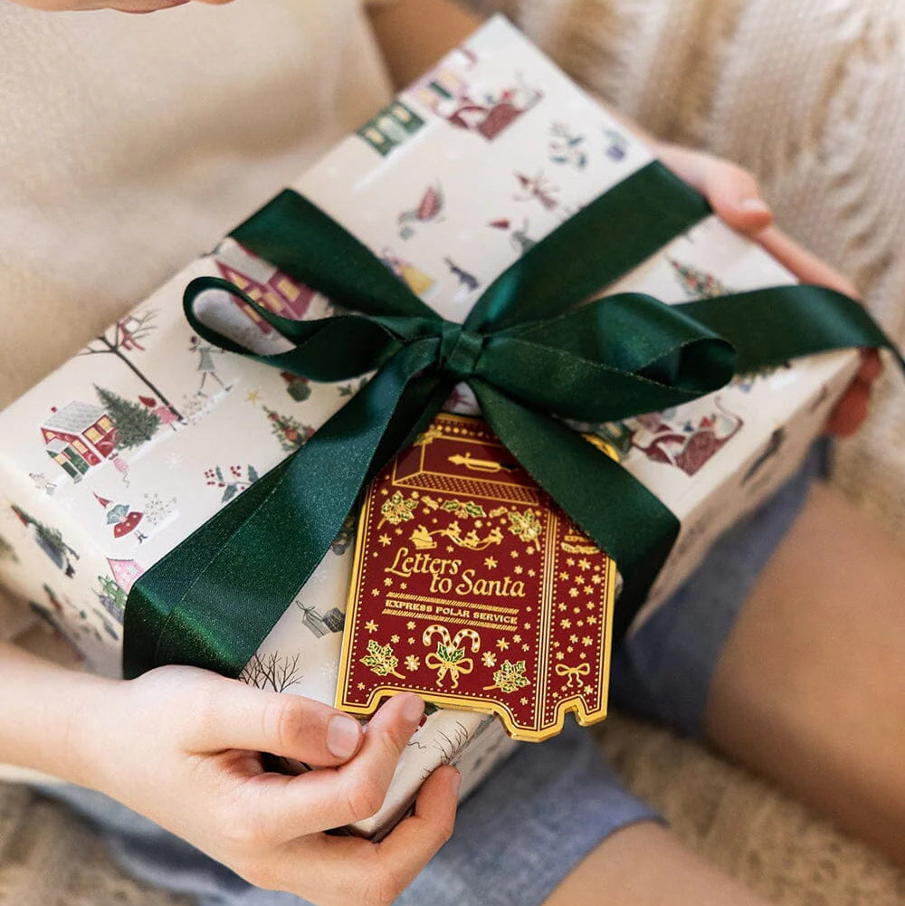 BESPOKE LETTERPRESS - Christmas Winter Wonderland / Spruce Tartan