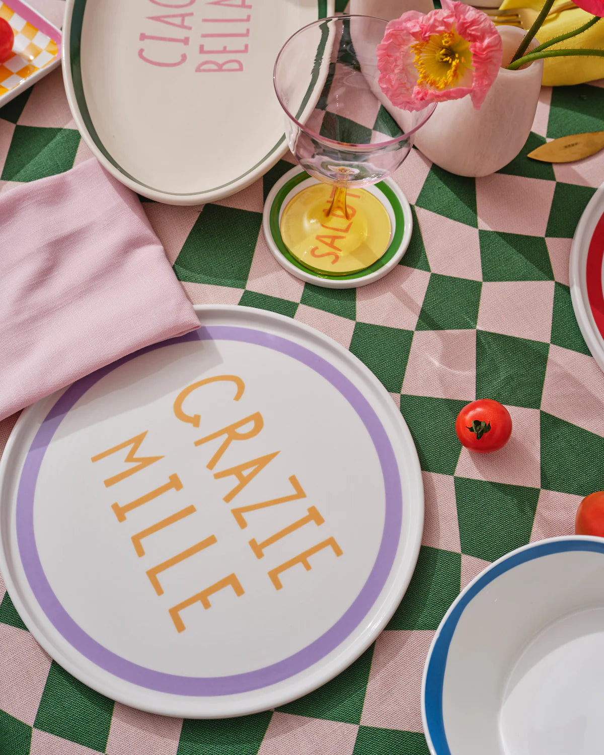 In The Roundhouse - "Grazie Mille" Plate