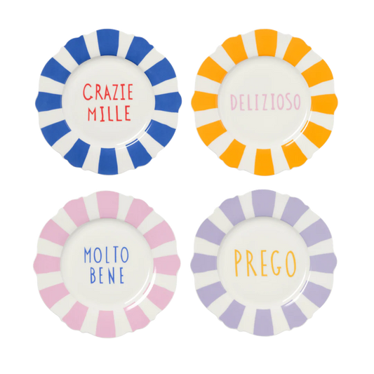 In The Roundhouse - "Grazie Mille" Dinner Plate Set