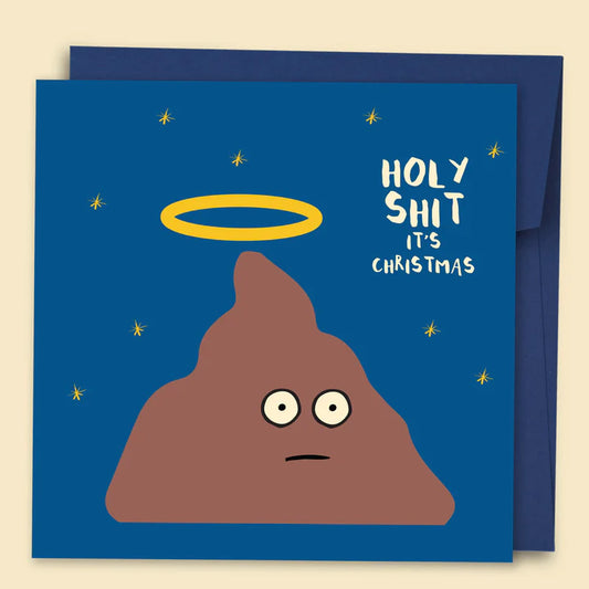 PAPERNEST - "Holy Shit, it's Christmas!" Christmas Card