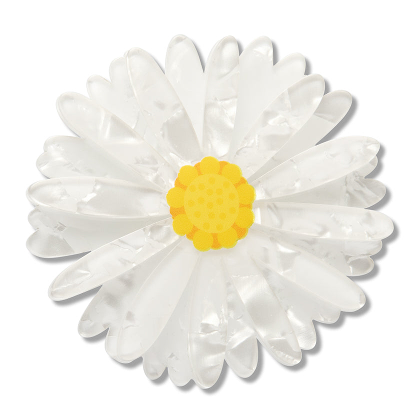 ERSTWILDER - "Cut-leaf Daisy" Large Hair Clip - ROYAL BOTANIC GARDENS VICTORIA