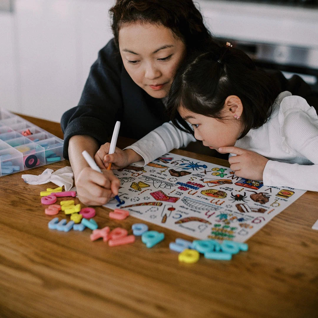 HEY DOODLE - AUSSIE ICONS - Classic Colouring & Doodle Mat