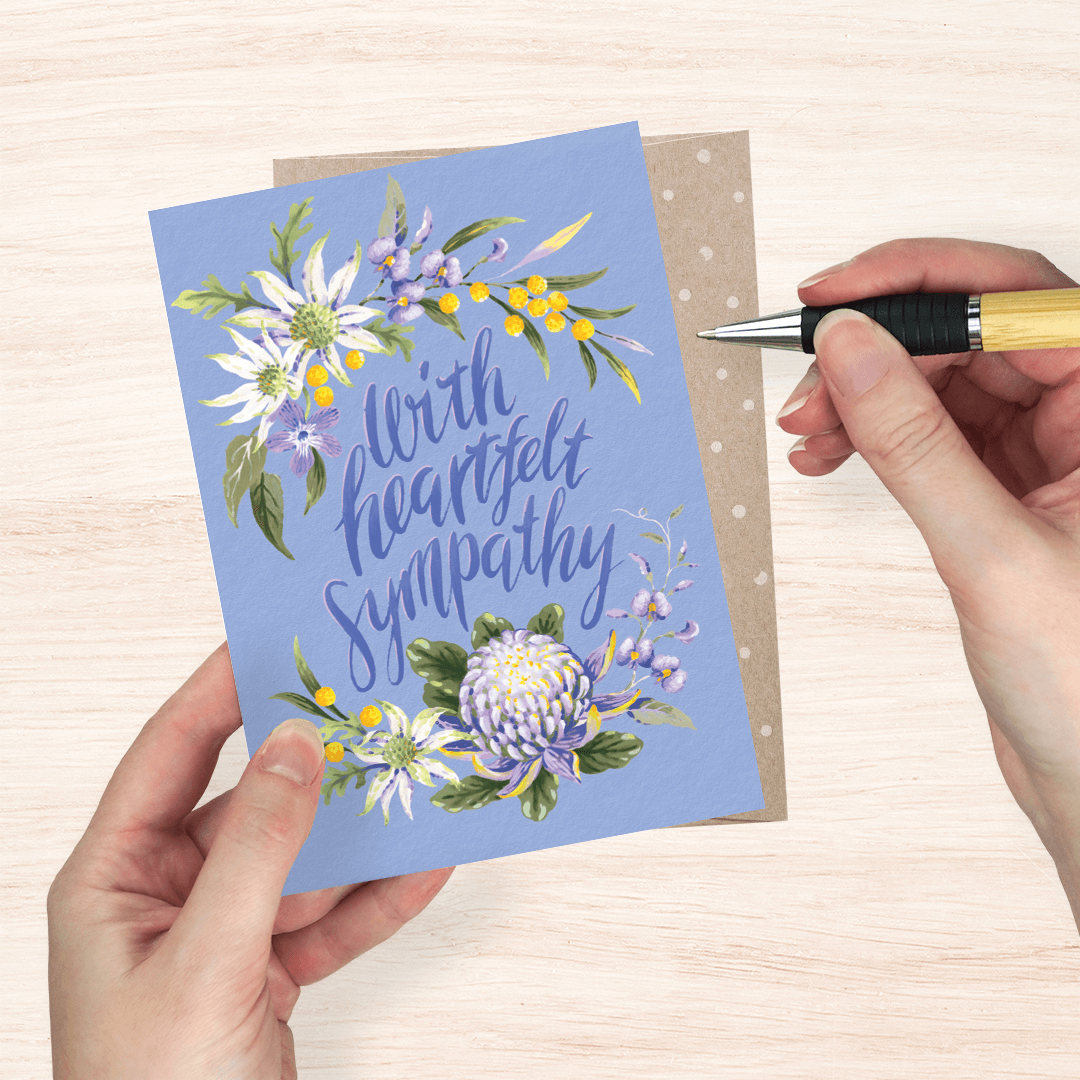 EARTH GREETINGS- Sympathy Florals