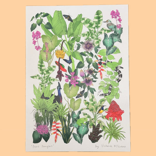 THE SCENIC ROUTE - "PORT DOUGLAS"- A3 ART PRINT