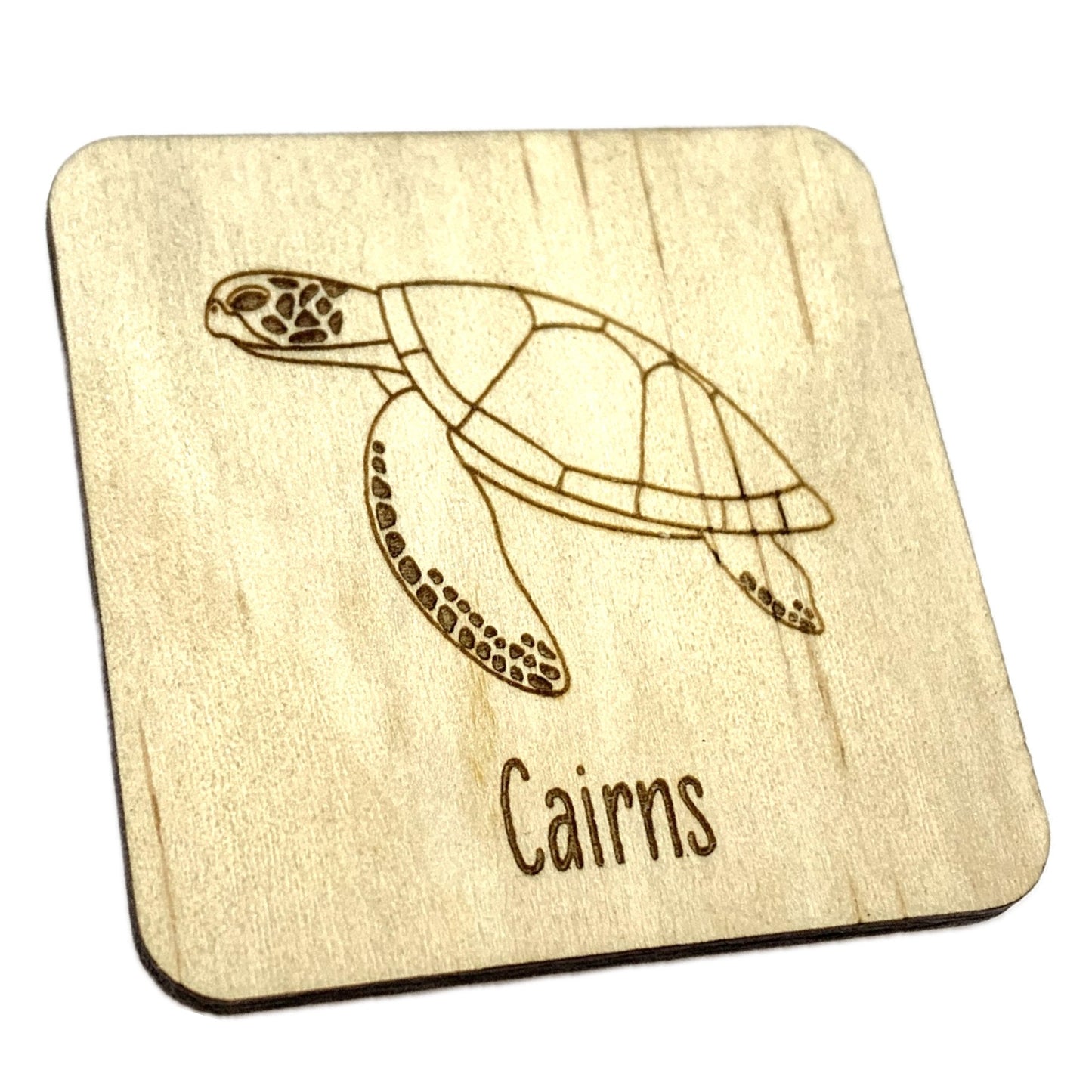 SAILFISH CREATIVE- "Turtle" Timber Magnet