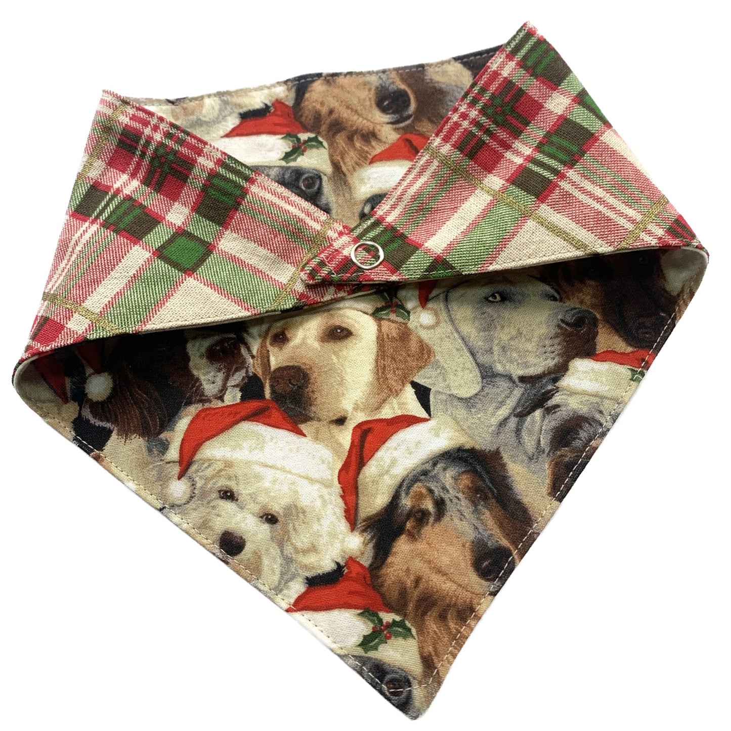 MAKIN' WHOOPEE - Small Christmas Pet Bandana- Doggy Christmas