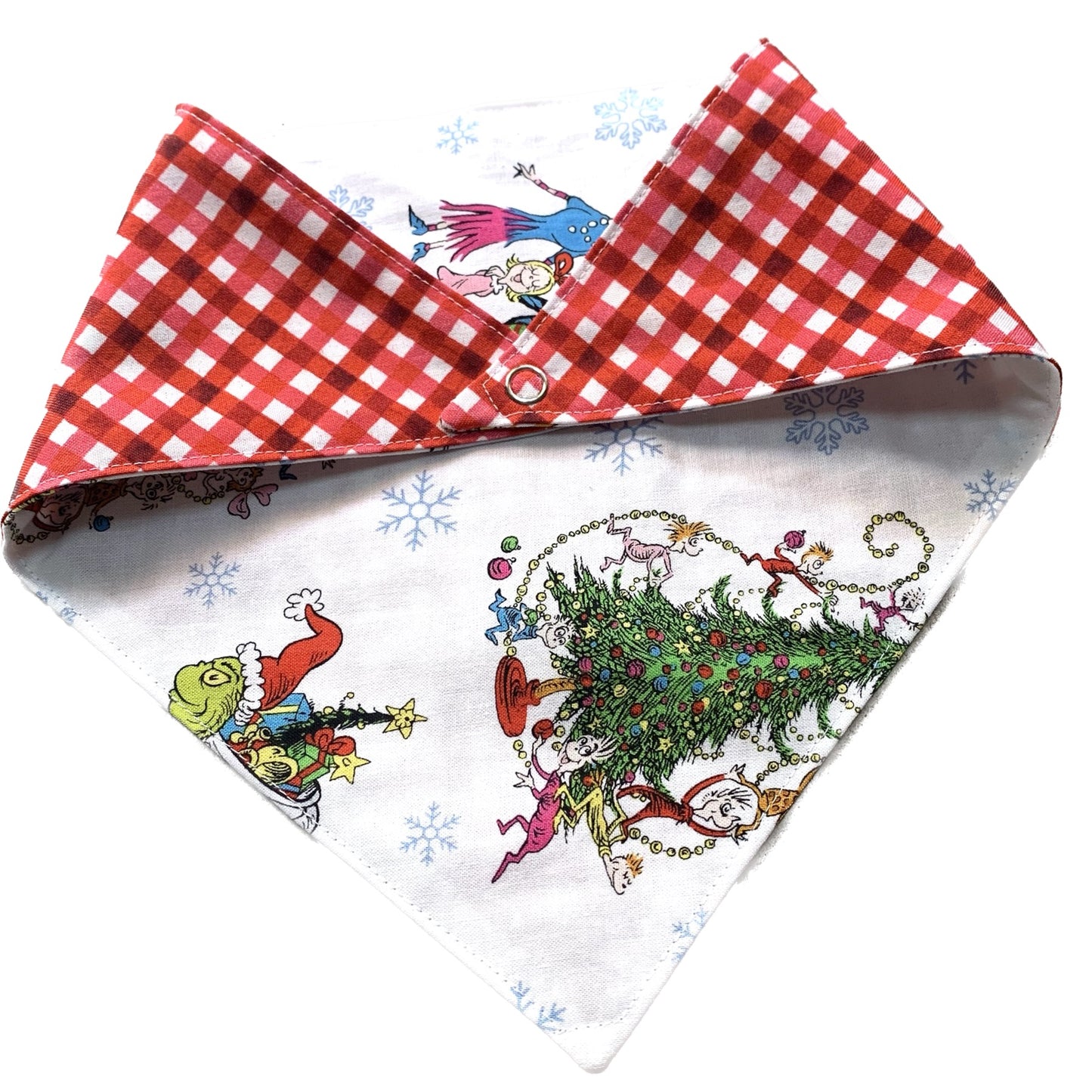 MAKIN' WHOOPEE - Medium Christmas Pet Bandana- Grinchmas