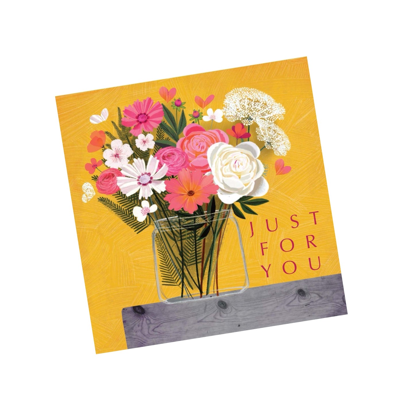 NUOVO - "FOR YOU FLOWERS" SMALL GREETING CARD