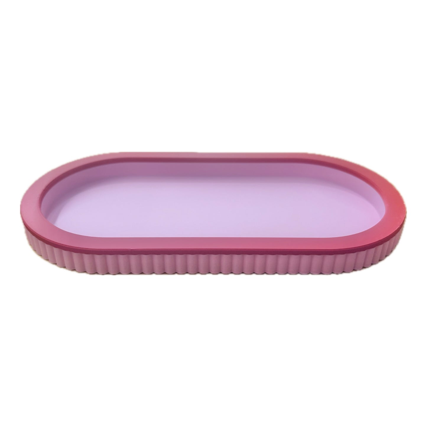 DWAYNSKI.3D - Royal Tray and Bowl Set - Pink and Red
