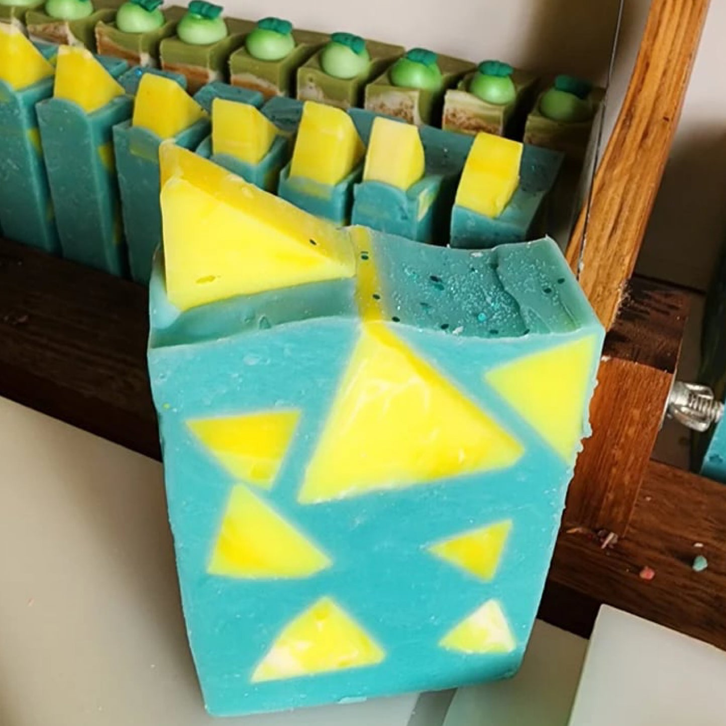 WATERFALL SOAPWORKS- Pineapple Mint Handmade Soap