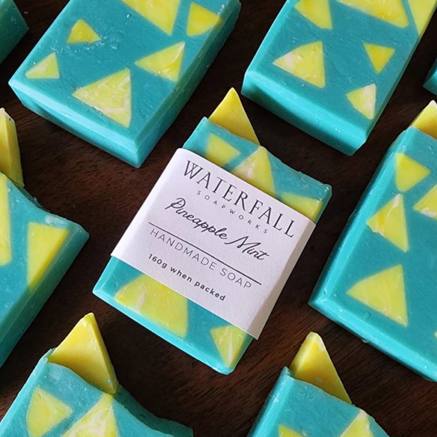WATERFALL SOAPWORKS- Pineapple Mint Handmade Soap