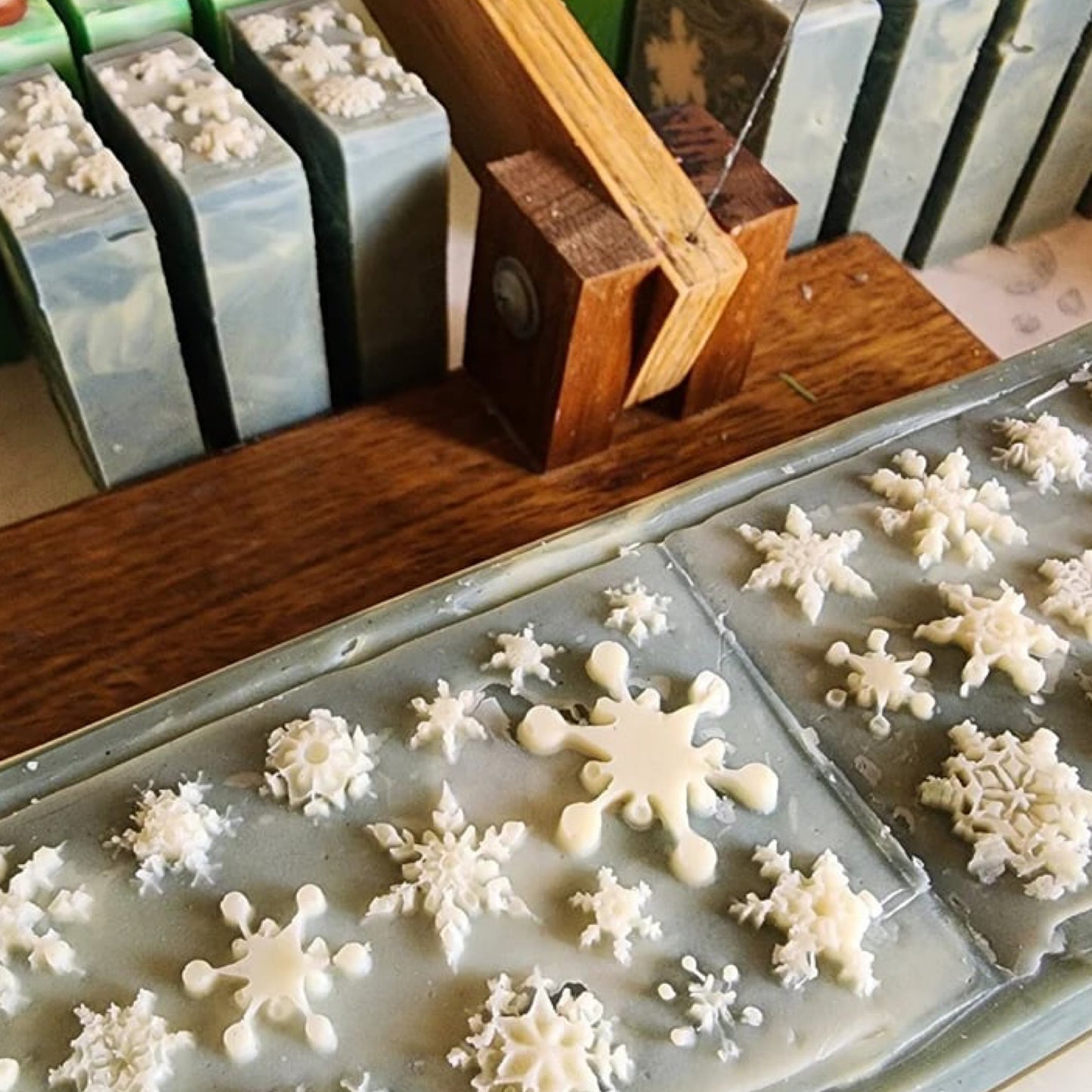 WATERFALL SOAPWORKS- Peppermint Lemongrass Handmade Soap