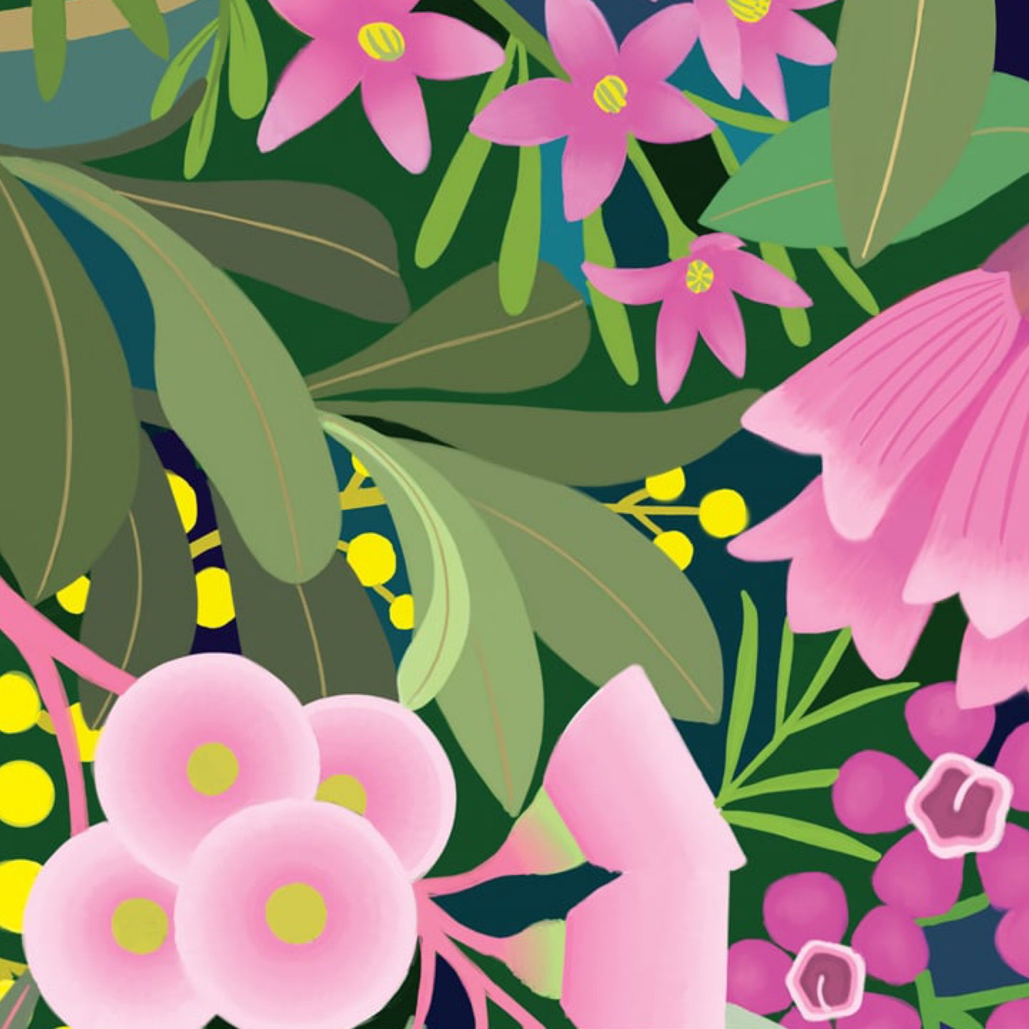 EARTH GREETINGS- Where Flowers Bloom - Folded Gift Wrap