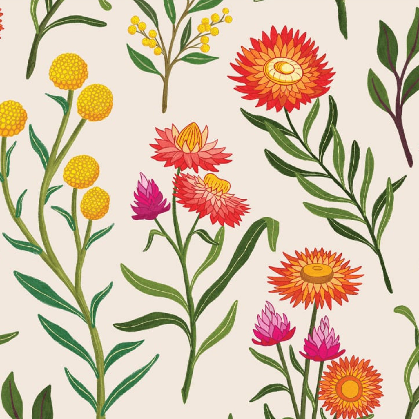 EARTH GREETINGS- Everlasting Love - Folded Gift Wrap - Negin Maddock