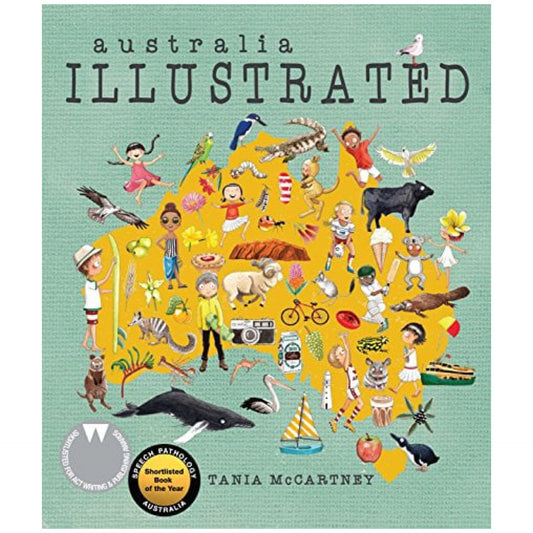 BOOKS & CO - AUSTRALIA ILLUSTRATED, NEW EDITION - Tania McCartney - HB