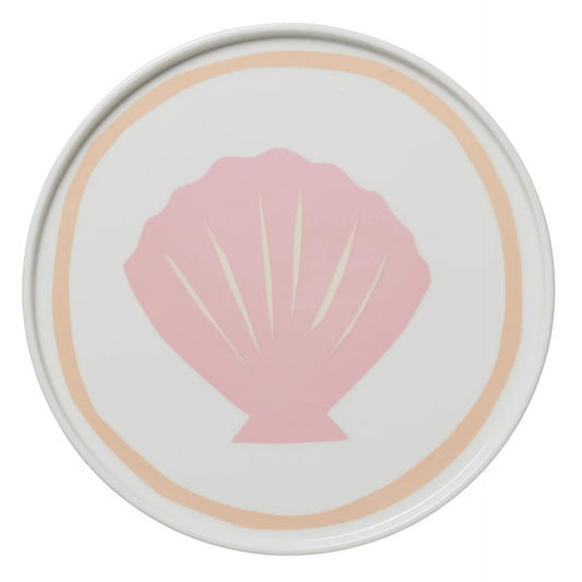 In The Roundhouse - "Pink Shell" Plate