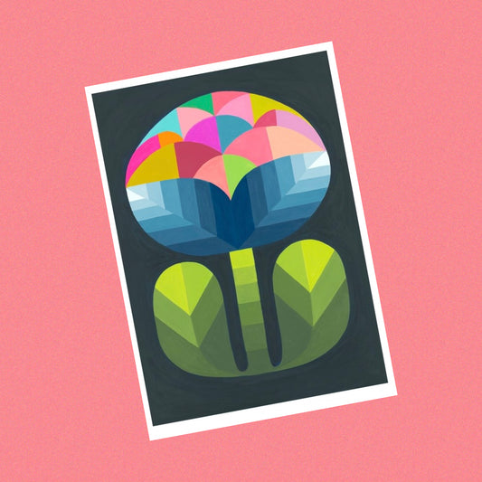 CLAIRE ISHINO- SMALL LIMITED EDITION A5 PRINTS- Flower at Night