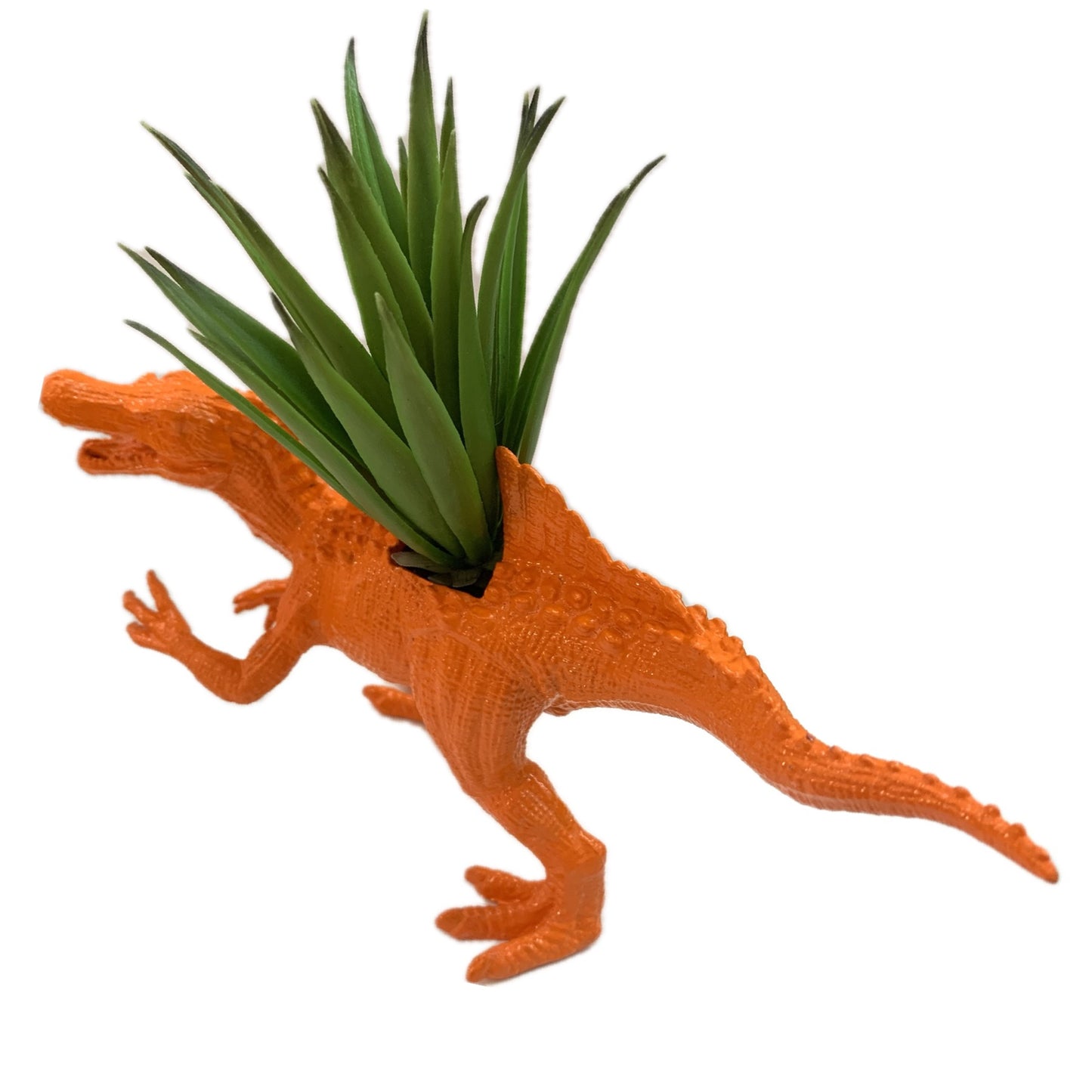 MAKIN' WHOOPEE -  Dino Planters- Orange Spinosaurus