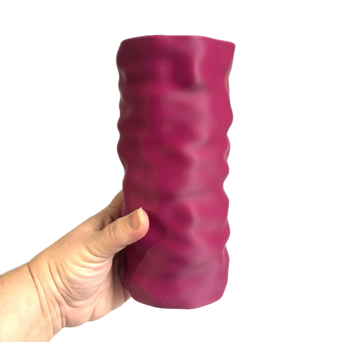 DWAYNSKI.3D - "Clayla" Vase - Plum