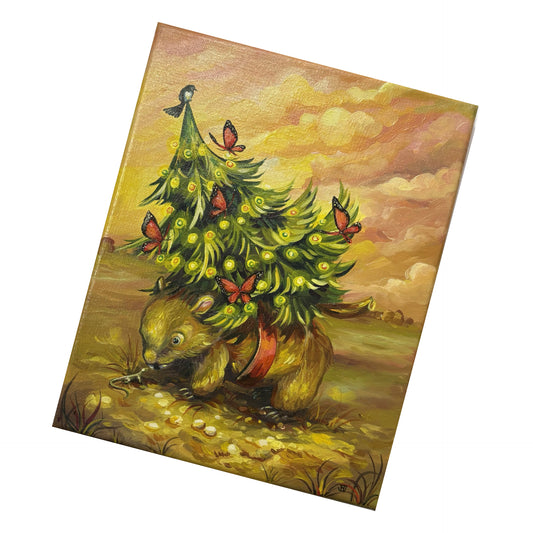 HAYLEY GILLESPIE - "WOMBAT TREE" ORIGINAL OIL PAINTING (Copy)