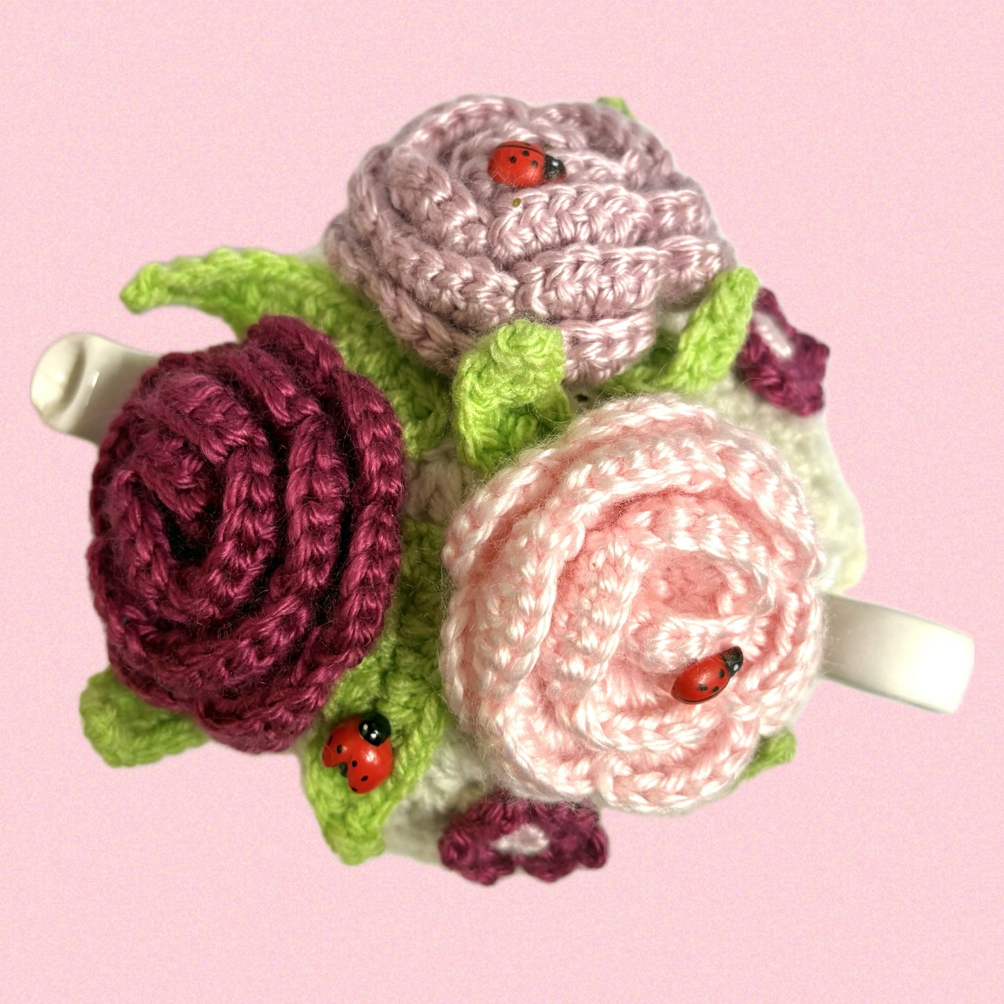 BEAKNITS- CROCHET TEA COSY - Flower Blooms