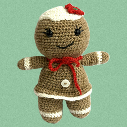 BEAKNITS- Christmas Gingerbread Lady